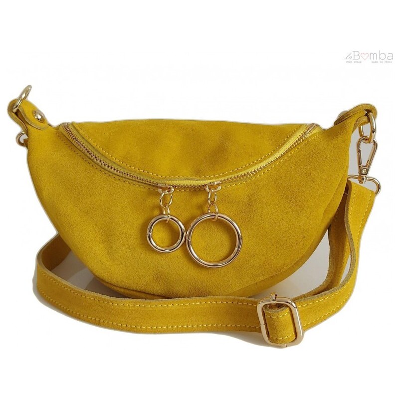 Kožená ledvinka Vera Pelle LN633 50984318