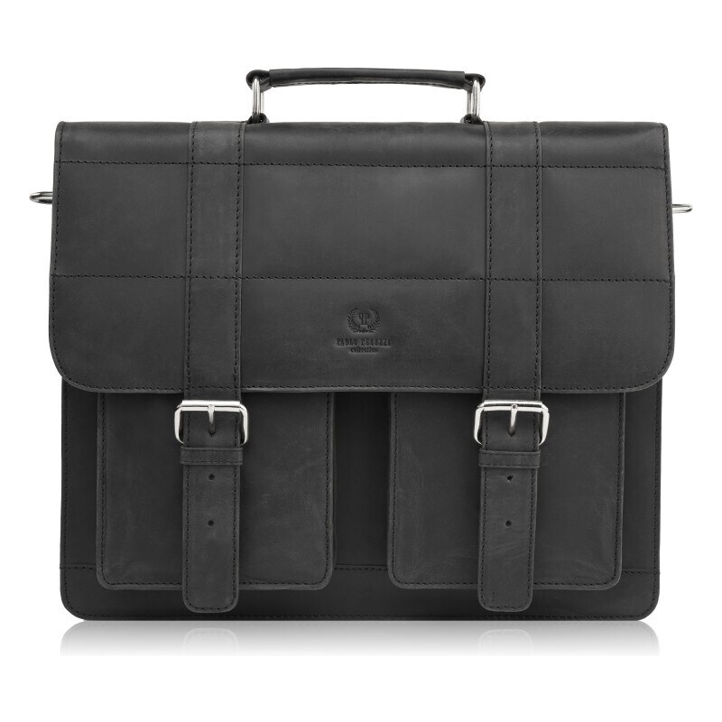 Kožená pánská taška / aktovka Paolo Peruzzi T-100 50984321