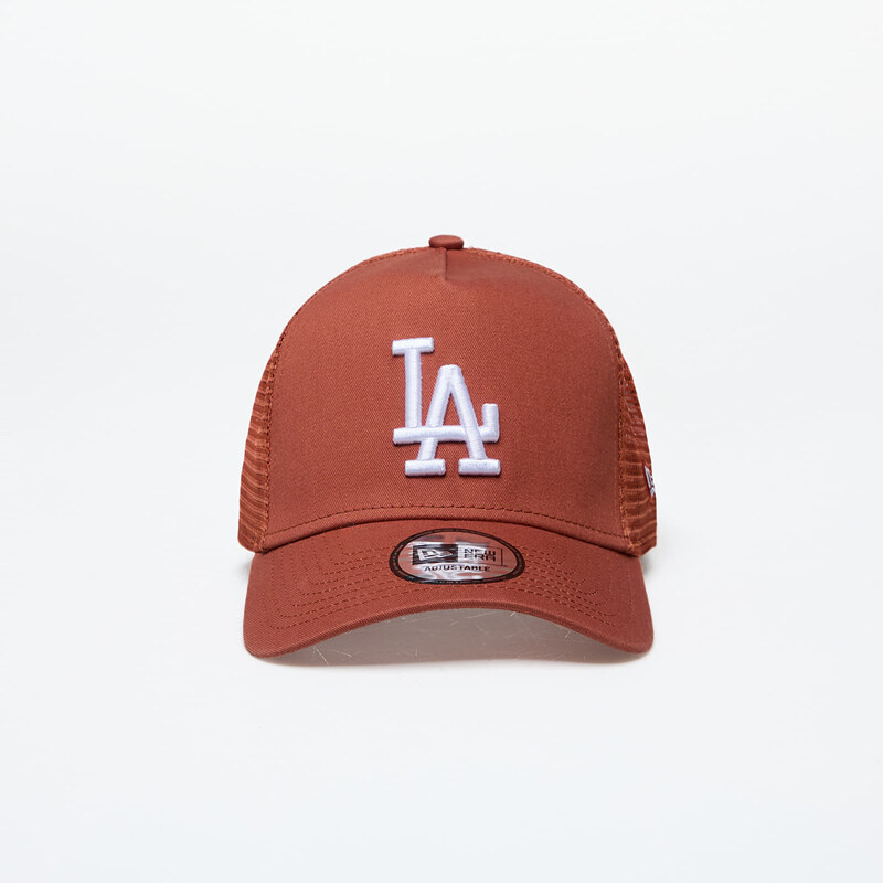 Čiapka New Era Los Angeles Dodgers 9Forty Trucker Terracotta/ White 50978124