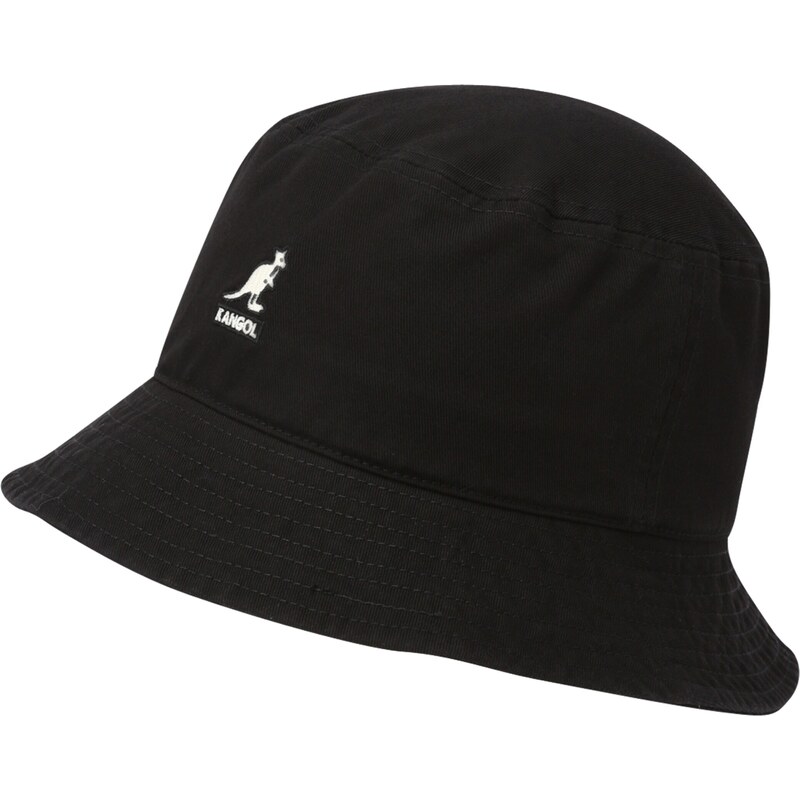 KANGOL Klobúk čierna / biela 54449206