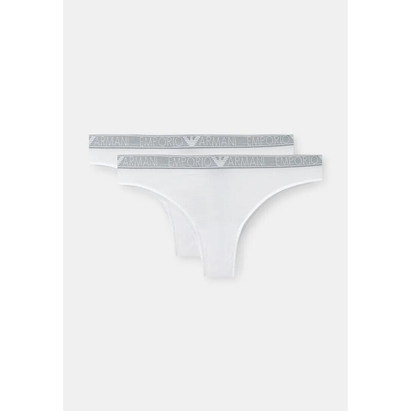 Dámske nohavičky 2Pack 164752 4R223 00010 White - Emporio Armani 51500681