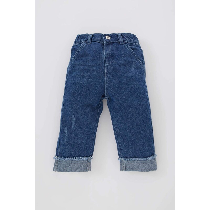 DEFACTO Baby Boy Ripped Detailed Jeans