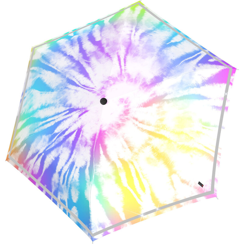 Knirps Rookie Manual Batik Reflective - ľahký skladací dáždnik