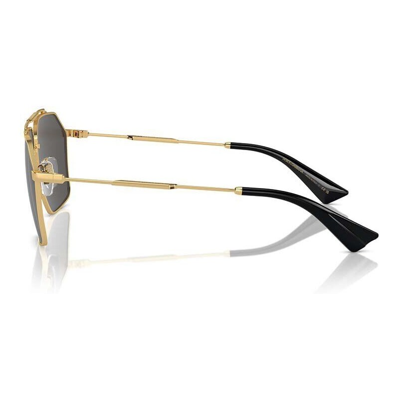 Slnečné okuliare Dolce & Gabbana pánske, zlatá farba