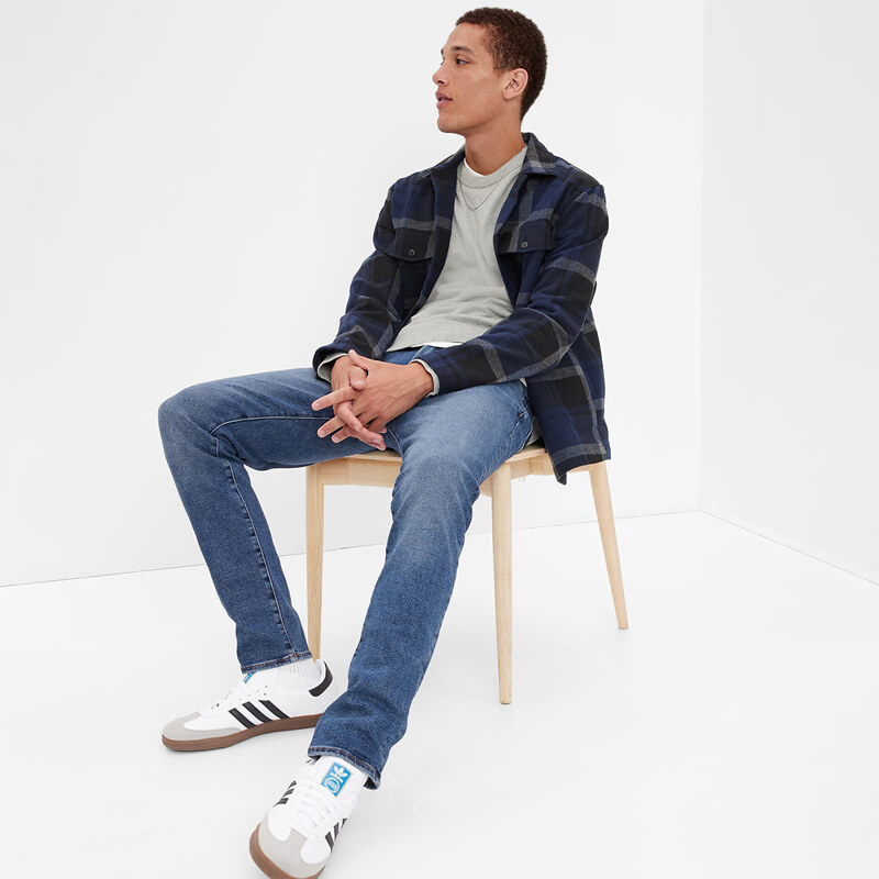 Kalhoty GAP Denim Pants Skinny Dark Wash W32/L32 67418235