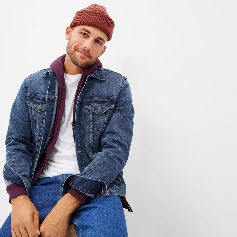 Bunda GAP Denim Jacket Medium Dark M 51013570