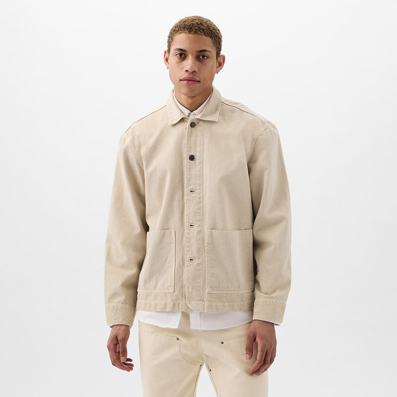 Bunda GAP Denim Chore Jacket Fresh Praline XL 51013571