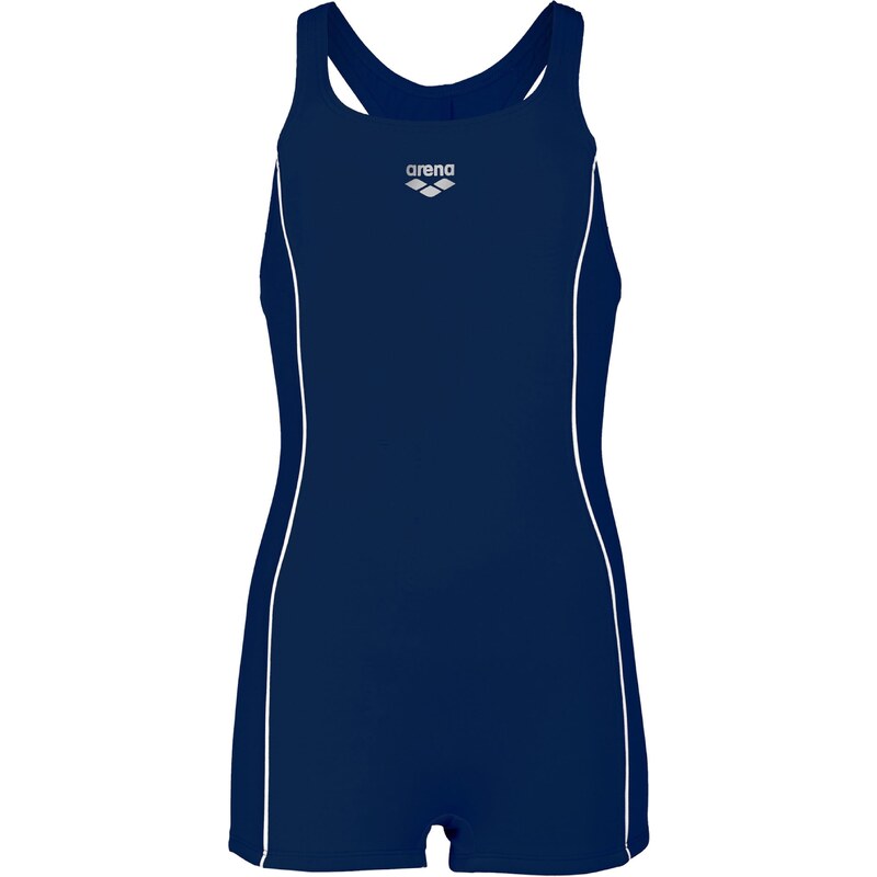 ARENA Jednodielne plavky FINDING JR tmavomodrá / biela 54286237