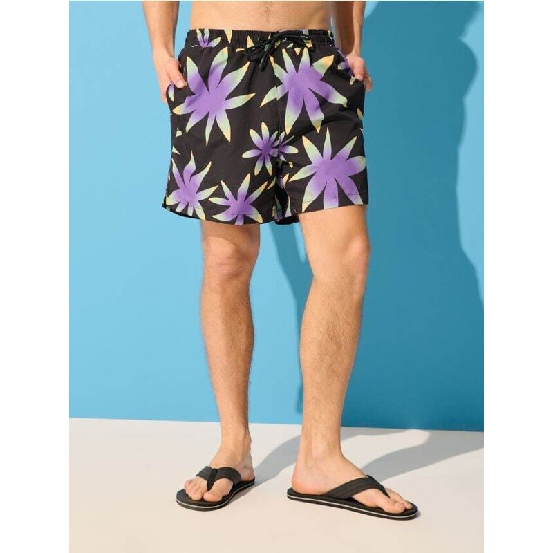 Sinsay - Plavkové šortky - tmavosivá 65756062