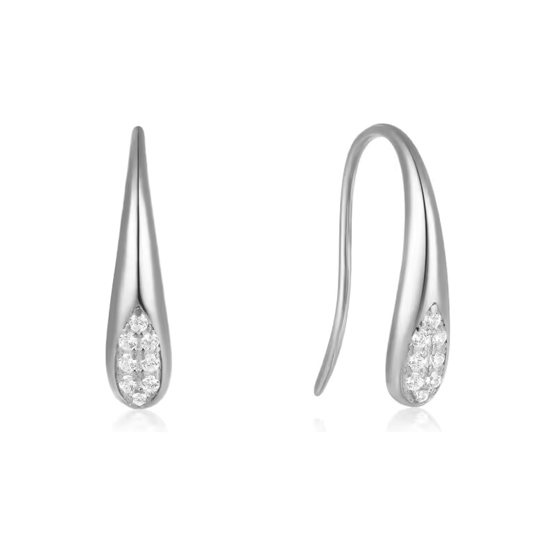 Olivie Strieborné náušnice KAPIČKY 8492 51031663