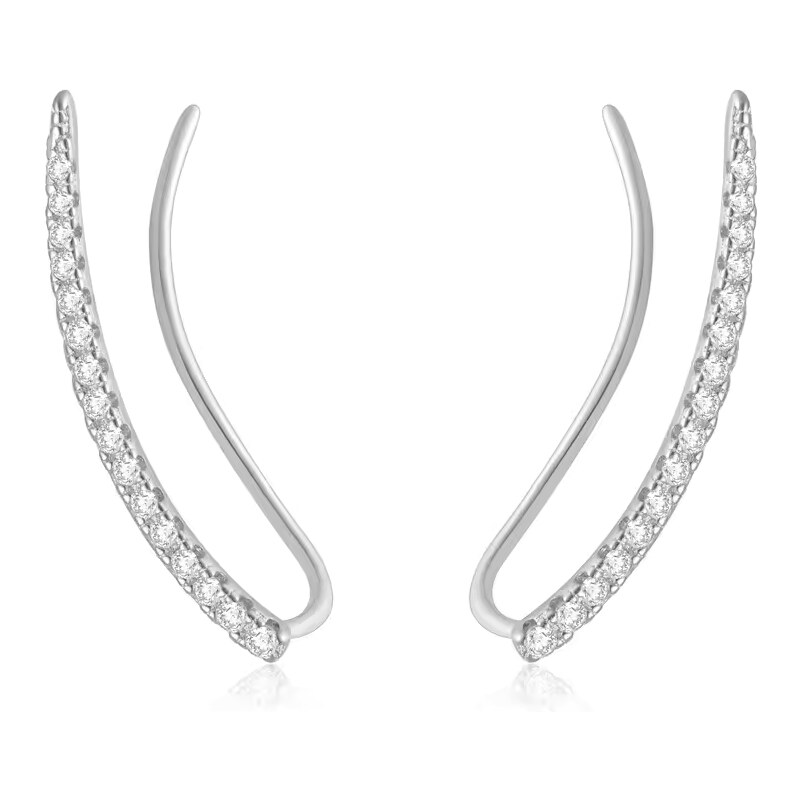 Olivie Strieborné pozdĺžne náušnice 8494 51031665