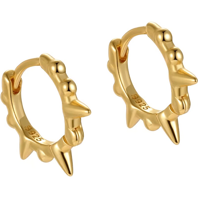 Olivie Strieborné náušnice HROTY GOLD 8497 51031668