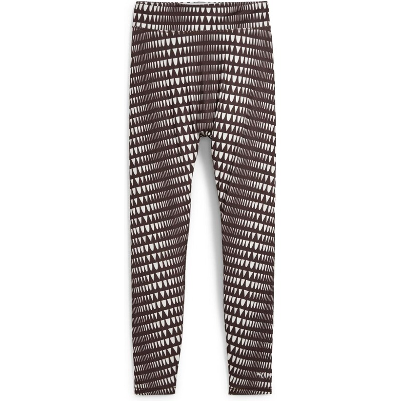 PUMA Športové nohavice PUMA x LEMLEM tmavohnedá / svetlosivá / 54307179