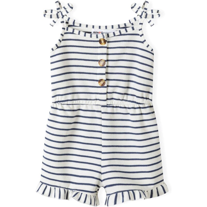 MINOTI Overal tmavomodrá / biela 54343460