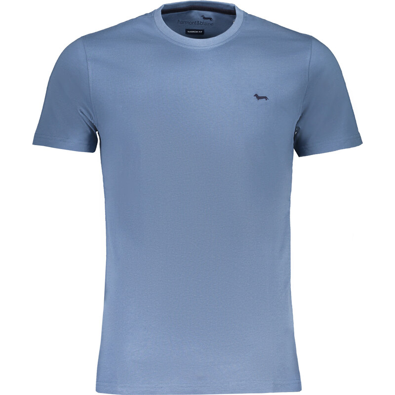 HARMONT & BLAINE Pánske tričko s krátkym rukávom modré 64704357