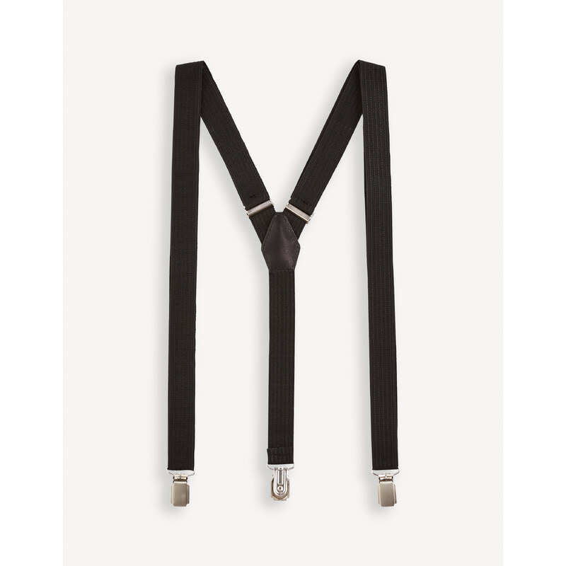 Čierne pánske traky Celio Gistrap 51278055