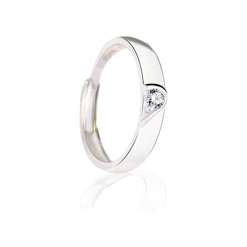 MAJYA Strieborný nastaviteľný prsteň PAULA 10355 64581469