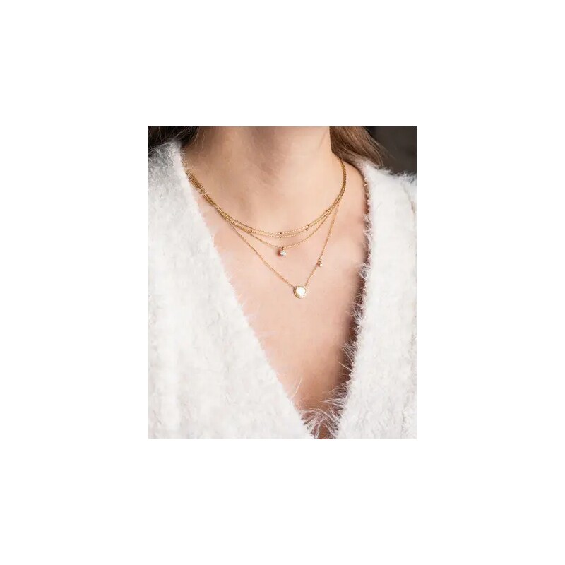ZAG bijoux náhrdelník SNX23107-01WHT