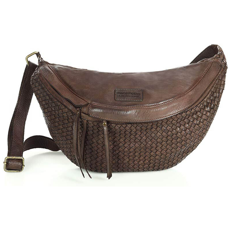 Marco Mazzini handmade MARCO MAZZINI Kožená crossbody kabelka | 51059723