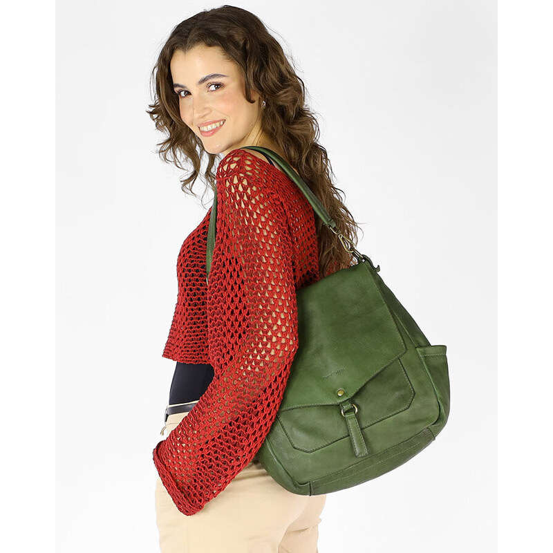 Marco Mazzini handmade MARCO MAZZINI Kožená kabelka na rameno Vera 51059724