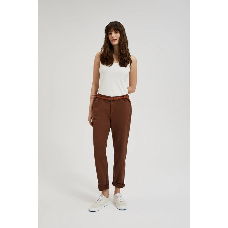 Marisse Womens Trousers L-Sp-4311 D.Brown 50735179