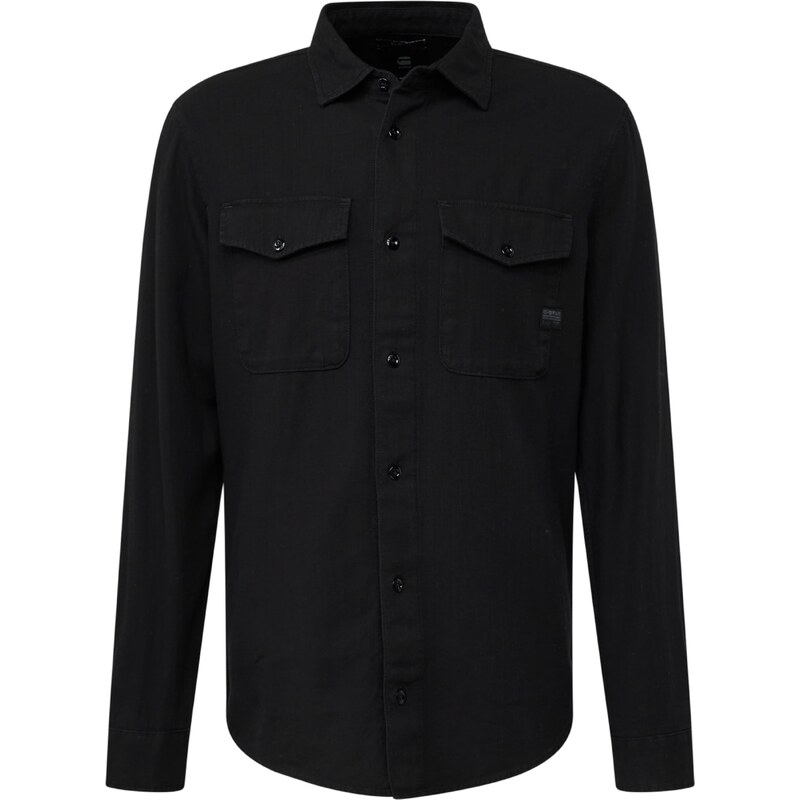 G-STAR Košeľa Marine čierny denim 51083108