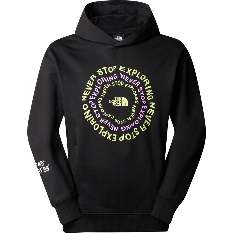 The north face u nse graphic hoodie U NSE GRAPHIC HOODIE CRLW BLACK 51064602