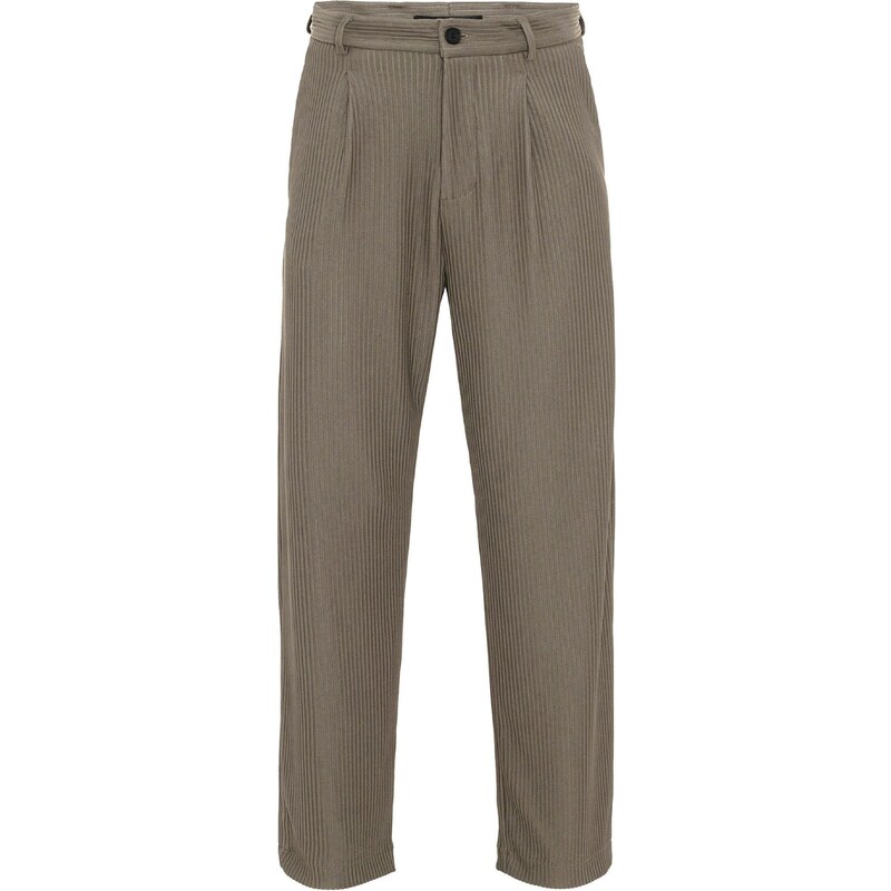 Antioch Plisované nohavice kaki 54339111