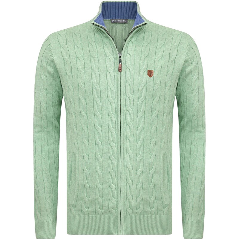 Jacey Quinn Kardigán hnedá / mätová / svetlozelená 54338839