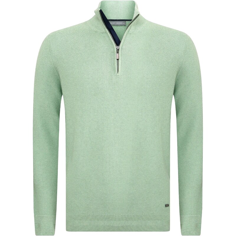 Jacey Quinn Sveter svetlozelená / čierna 54339189