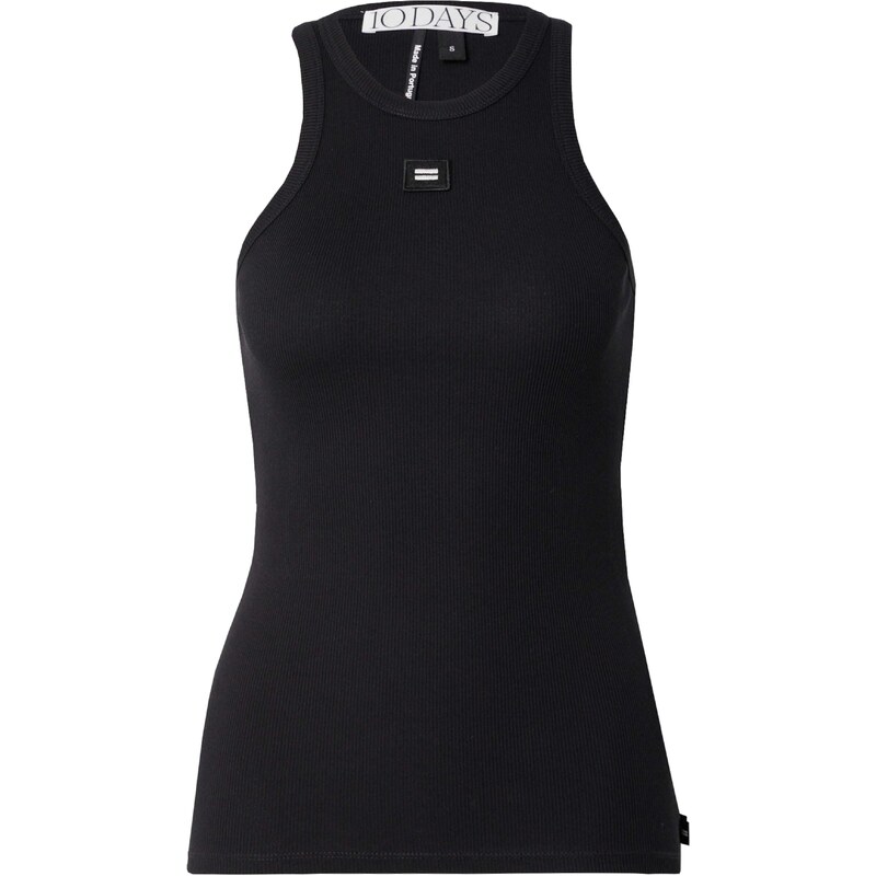 10Days Top čierna / šedobiela 54344421