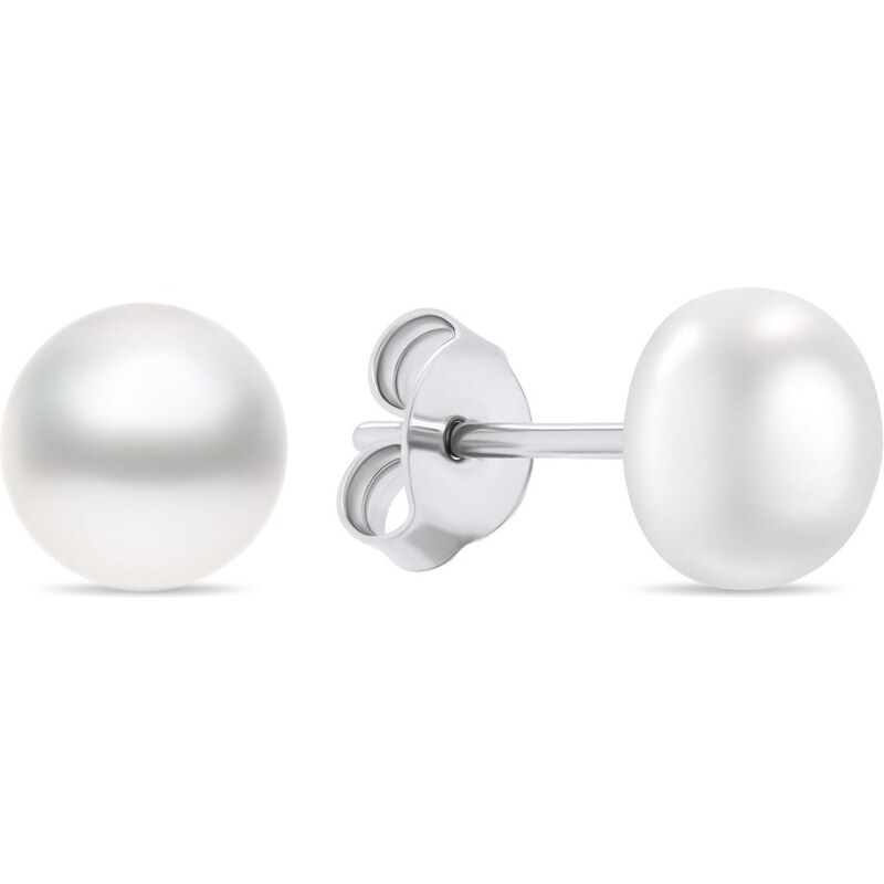 Brilio Silver Krásne strieborné náušnice s pravými perlami EA585/6/7 66580130