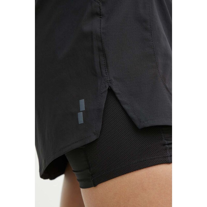 Športová sukňa The North Face Sunriser čierna farba, mini, rovný strih, NF0A874KJK31