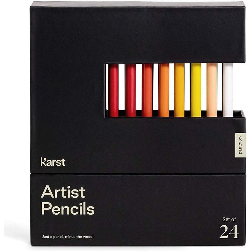Sada farbičiek v puzdre Karst Artist-Pencils 24-pack