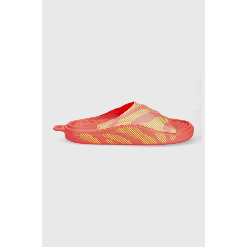 Šľapky adidas by Stella McCartney dámske, ružová farba, na platforme, IF6065