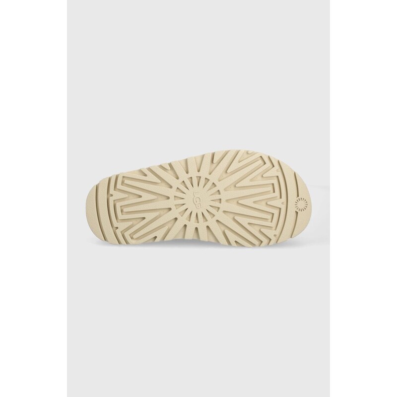 Detské sandále UGG GOLDENGLOW béžová farba