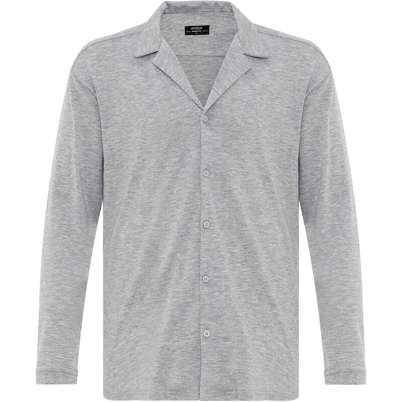 Antioch Košeľa svetlosivá 54338619