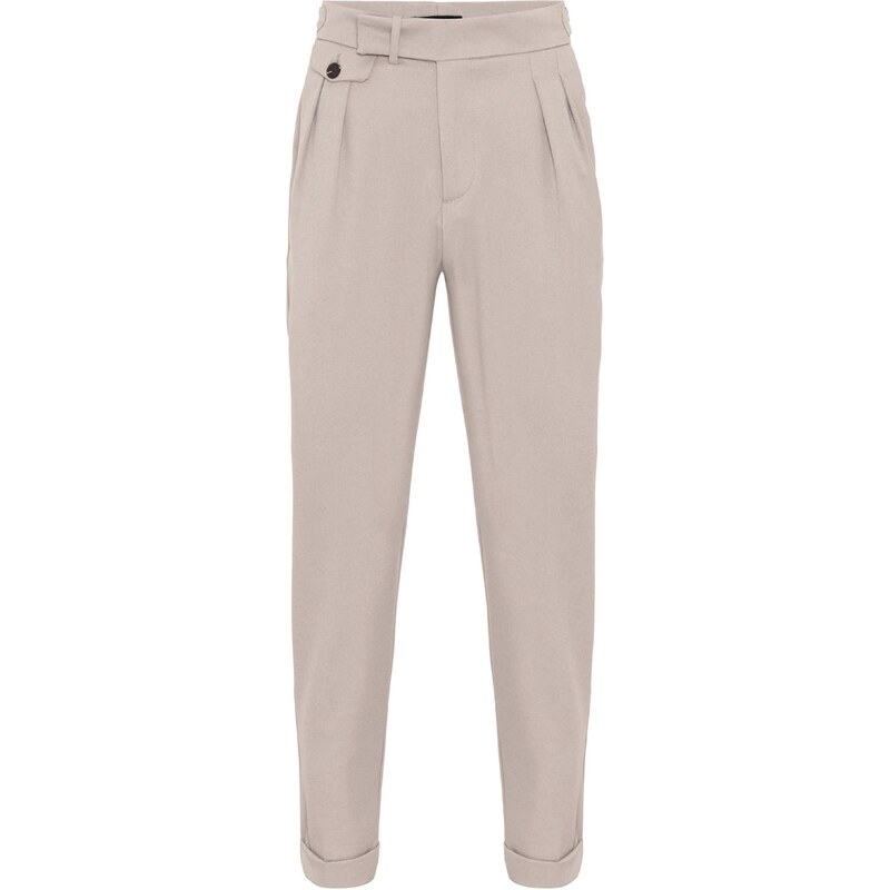 Antioch Plisované nohavice svetlobéžová 54339000