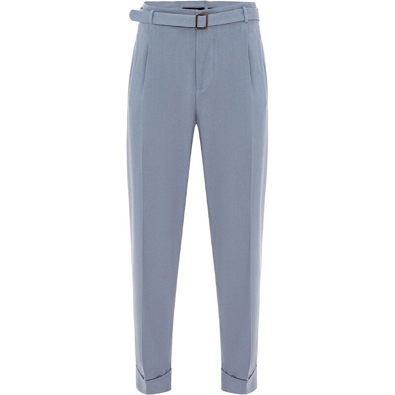 Antioch Plisované nohavice svetlomodrá 54339271