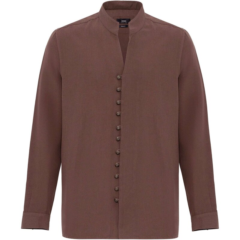 Antioch Košeľa hnedá 54339205