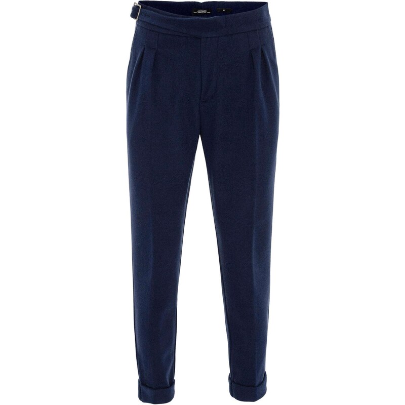 Antioch Plisované nohavice námornícka modrá 54339539