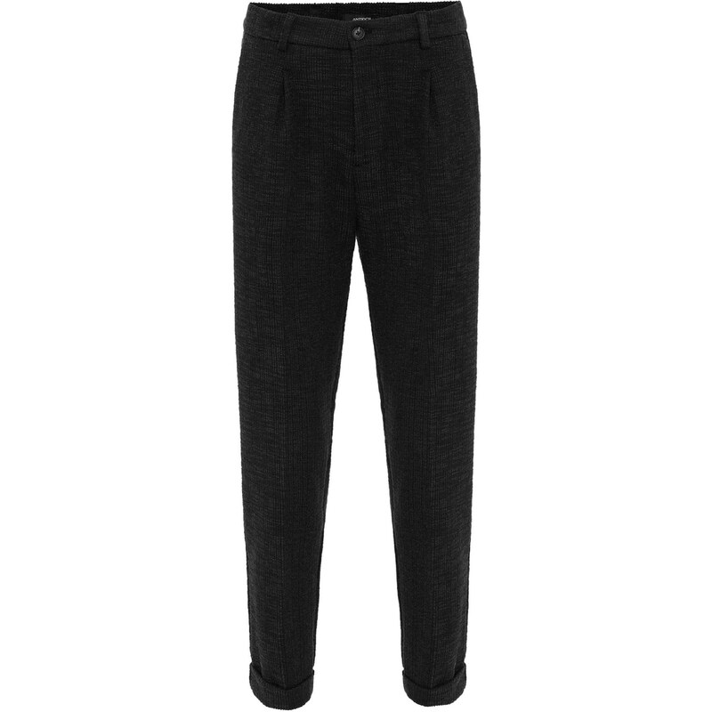 Antioch Plisované nohavice čierna 54339517