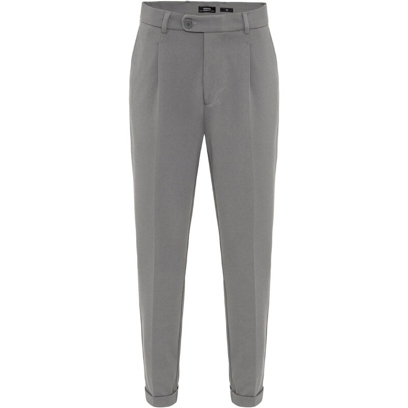 Antioch Plisované nohavice sivá 54339943