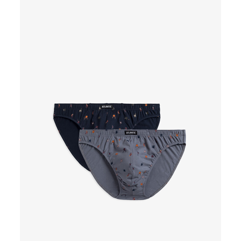 Atlantic 2-PACK Mens Sport Monkey Briefs 64641530