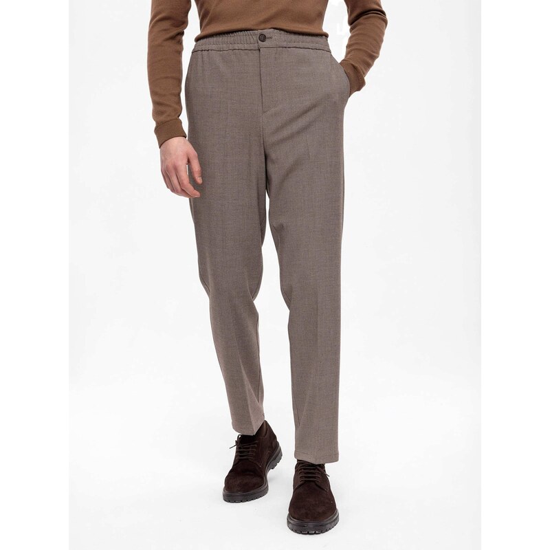 Antioch Nohavice s pukmi béžová