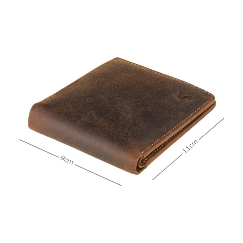Značková pánska kožená peňaženka s tajným vreckom - Visconti (GPPN434)