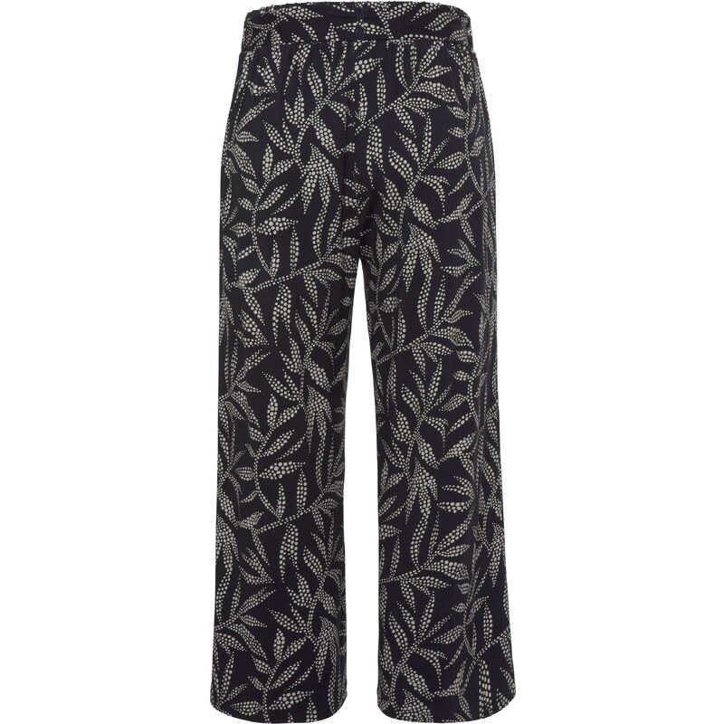 LASCANA Nohavice béžová / čierna 54333163