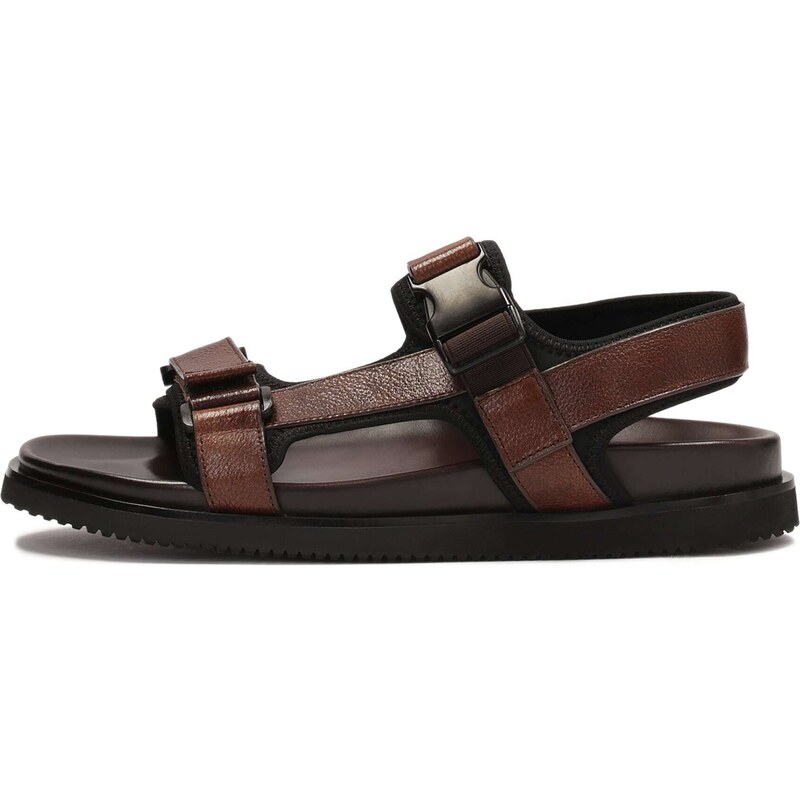 Kazar Sandále hnedá / čierna 63448643