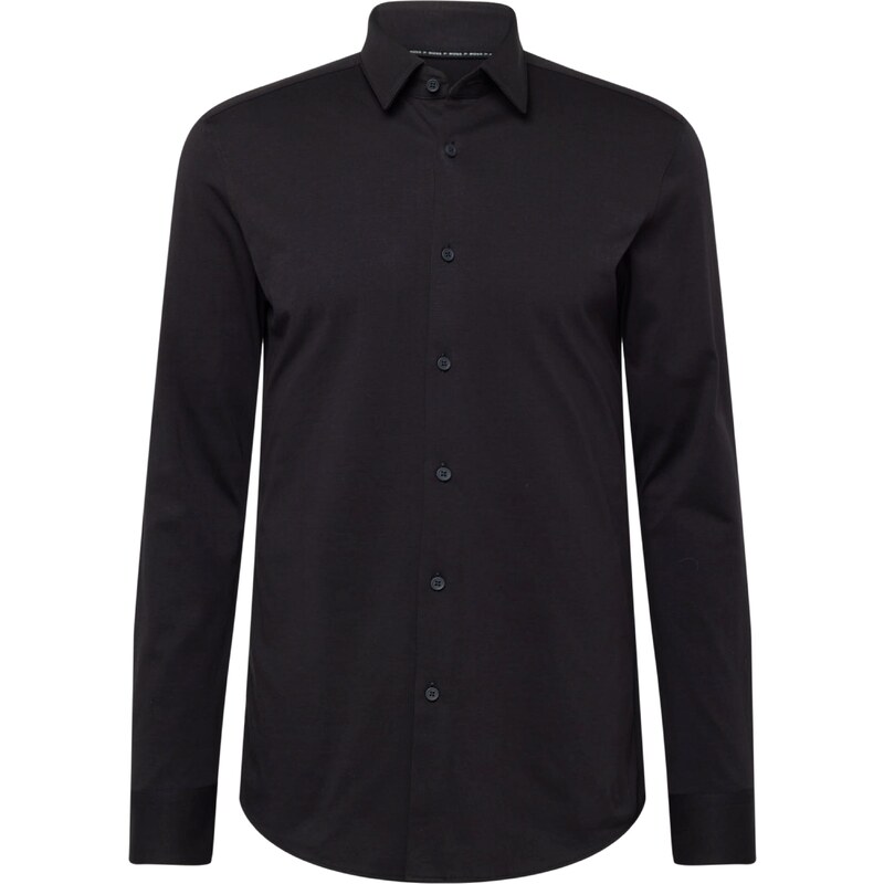 BOSS Biznis košeľa P-HANK čierna 61709422