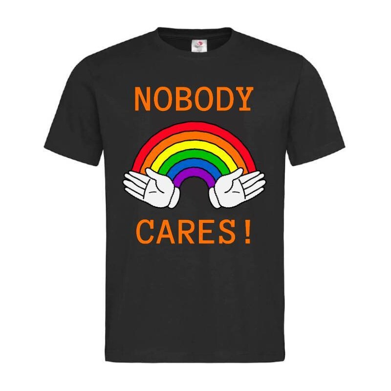 Stedman Comfort Pánske tričko Nobody Cares!